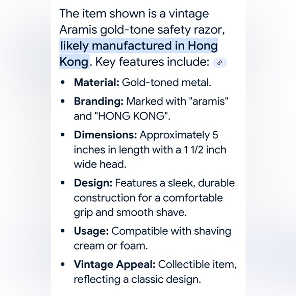 🖤Vtg ARAMIS Precision Razor 🪒 - Picture 3 of 9